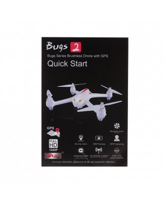 MJX Bugs 2  B2C Brushless RC Quadcopter