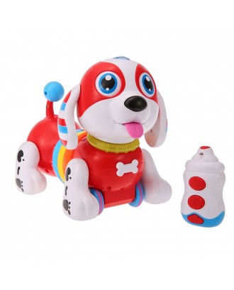 CANHUI TOYS BB396 IR RC Smart Sausage Dog Sing Dance Walking Robot Dog Electronic Pet Educational Kids Toy