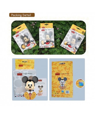 Disney Mickey Mouse Toys Finger Interactive Toys Smart Induction Pet Cute Hanging Puppet for Baby Kids Teens
