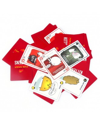 Board Game Card Exploding Kitten Card Game Adult Leisure Party Funny Games Family Children Educational Toy