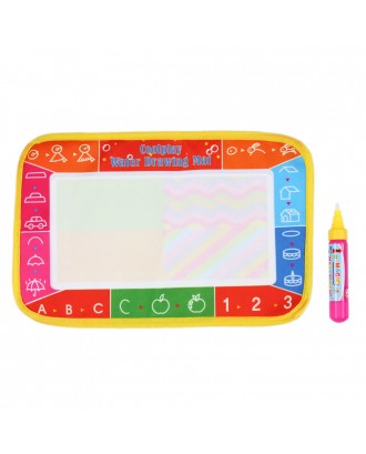 Non-toxic Water Drawing Mat Board Painting and Writing Doodle With Magic Pen for Baby Kids 25 * 16.5 CM
