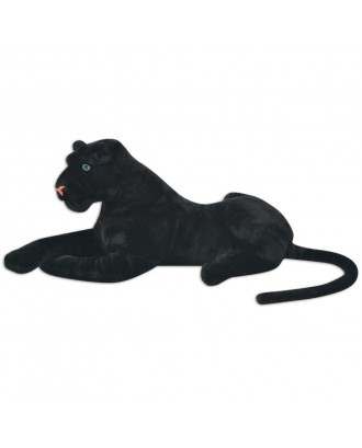Panther plush toy black XXL