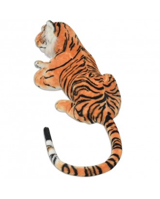 Tiger plush toy brown XXL