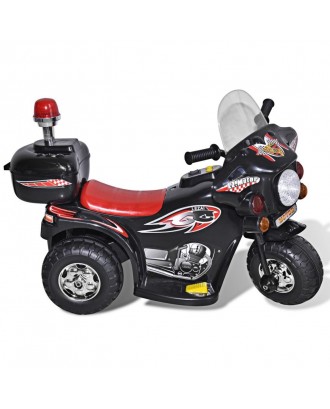 Children Motorcycle Battery Operated Black