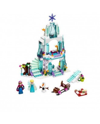 JG301 Frozen Building Bricks Blocks Toys Girl Game House Birthday Gift Educational Toy