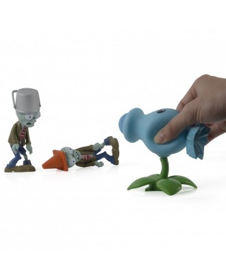 3Pcs Plants VS Zombies PVC Action Figure Set Collectible Mini Figure Toy Kids Dolls Birthday Gift