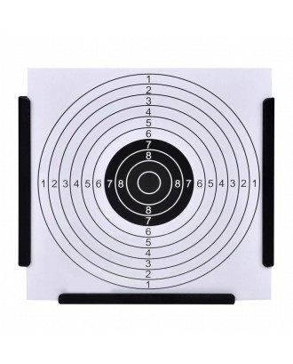 14 cm Funnel Target Holder Pellet Trap + 100 Paper Targets