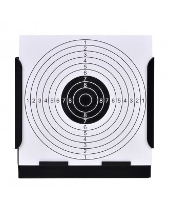 14 cm Square Target Holder Pellet Trap + 100 Paper Targets