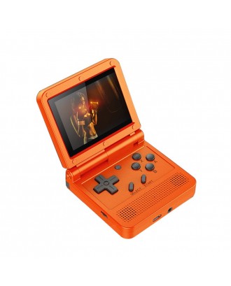 Flip Handheld Console 3-inch IPS Screen Open System Game Console with 16G TF Card Built in 2000 Games Portable Mini Retro Game Console for Kids