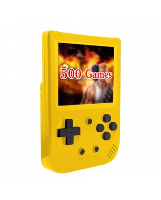 Portable Mini Handheld Game Console Proprietary Mould 8-Bit 3.0in Screen Built-in Classical 500 Games Retro Childhood Handheld Game Console Kid Children Gift