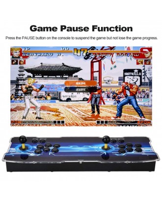 9S+ Arcade Console 2020 in 1 2 Players Control Arcade Games Station Machine Joystick Arcade Buttons HD VGA Output USB for PC TV Laptop