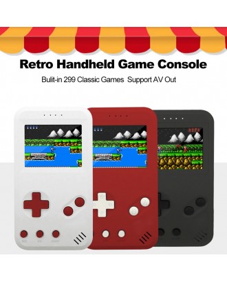 JP01 Handheld Retro Game Console Built-in 299 Classic Games