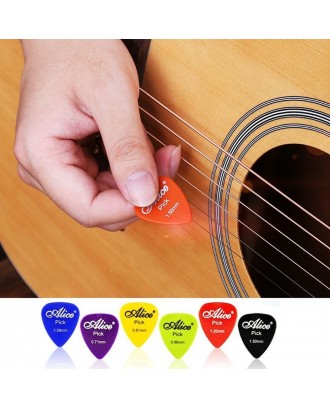 Guitar Picks Box Case Set Guitar Accessories Musical Instrument Tool 0.58-1.5mm Thickness Guitar Picks