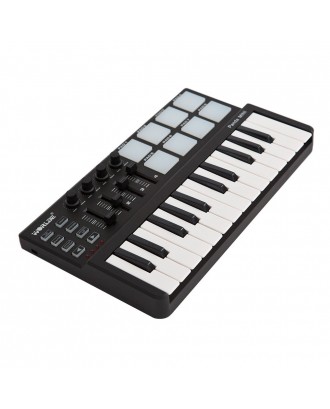 Worlde Panda 25-Key USB Keyboard and Drum Pad MIDI Controller